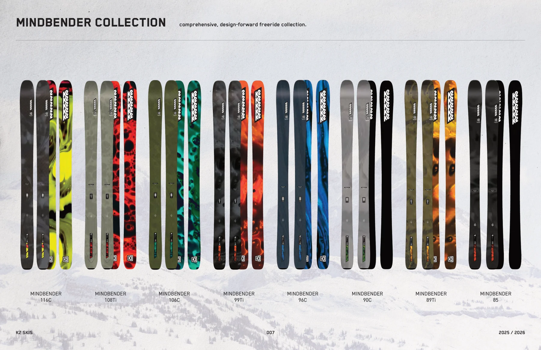 K2 25/26 Mindbender Collection公式PDFページ