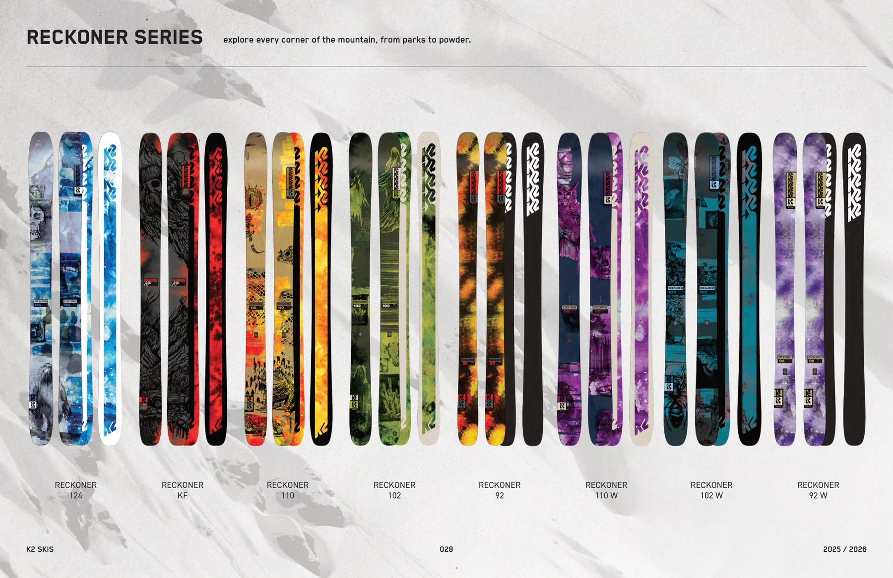 K2 25/26 Reckoner Collection公式PDFページ