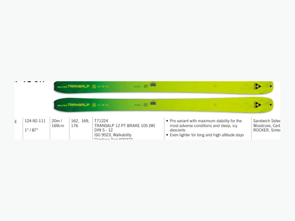 Fischer TRANSALP 92 CTI PRO 26/27