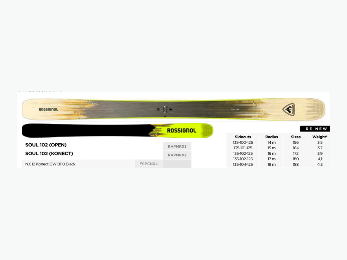 Rossignol SOUL 102 (OPEN) 26/27